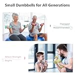 LIONSCOOL Set of 2 Neoprene Coated Dumbbell Hand Weights, Anti-Slip and Anti-Roll Hex Dumbbells in Pair for Strength Training, Resistance Training - Image 5