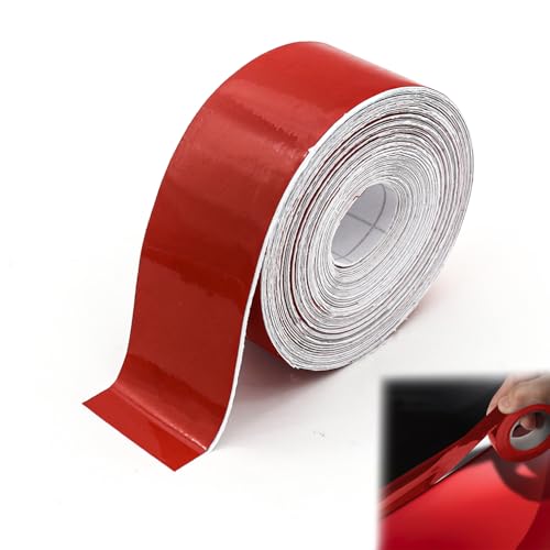 Juttzzei Bande Autocollante Voiture, 30mm x 10 M Bande Décorative de Voiture, Prime Vinly Bandes Décoratives Autocollantes pour Voiture, Moto, Bateau et Modélisme ou...