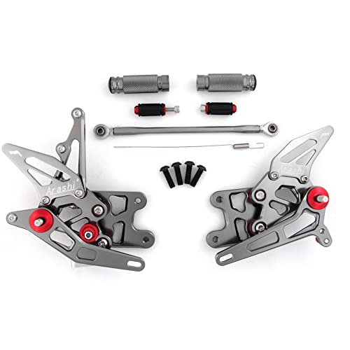 Repose-pieds réglables Suzuki GSXR 1000 pour éliminer la fatigue