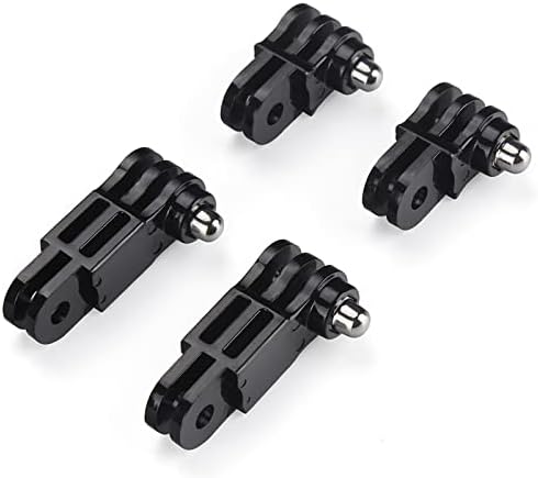 HSU Adjust Extension Arm Mount for GoPro, Same Direction Straight Joints Mount for Hero 11/10/9/8/7/6/5/4/3 and Other Action Cameras