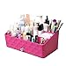 Produktbild Kosmetikorganiser Aufbewahrung Schublade Make-Up Pinsel Schmuck Aufbewahrungsbox FüR Make-Up Organizer FüRs Badezimmer Oder Den Schminktisch  Beauty Organizer Aus Kunststoff,Rose Red