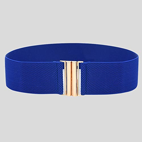 Lady Dress Belts Waist Fashion Wide Women Belt Elastic Stretch Buckle Wide Belt Extra Belt2