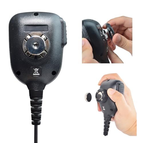 image for UAYESOK Magnetic Mobile Radio Mic Car Mount Holder, CB Mic Hanger Clip