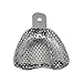 Metal Dental Impression Trays Set Perforated Upper & Lower Edentulous Stainless Steel (X-Small Perforated)