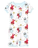 Sesame Street Boys’ Little Footless Pajamas, Best Friends Time, 2T