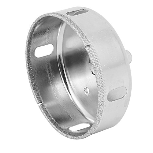 Broca para vidrio con recubrimiento diamantado de 85 mm miniatura 1
