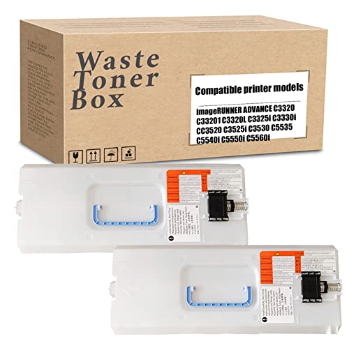 Canon WT 723 Waste Toner Box - Contenitore Toner Di Scarto Per Stampante LBP7750, Capacit&agrave; 18000 Pagine