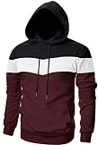 Cotrasen Basketball Hoodies Men Athletic Workout Gym Fitness Breathable Sweatshirt Pullover