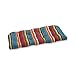 Pillow Perfect Indoor/Outdoor Westport Wicker Loveseat Cushion, Teal