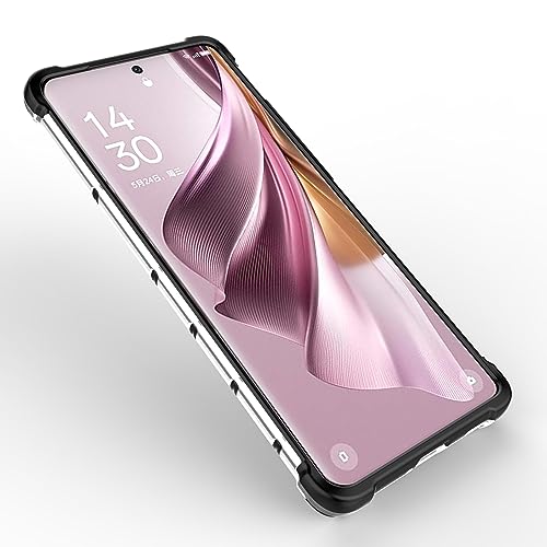 Image of Glasgow Back Case Cover Compatible with [ Oppo Reno10 Pro Plus 5G / Reno10 Pro+ 5G ] (Stylish Design) - Black
