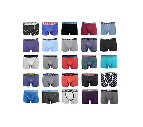 Boxer y slip hombre Dim ropa interior elástica para oficina y deporte