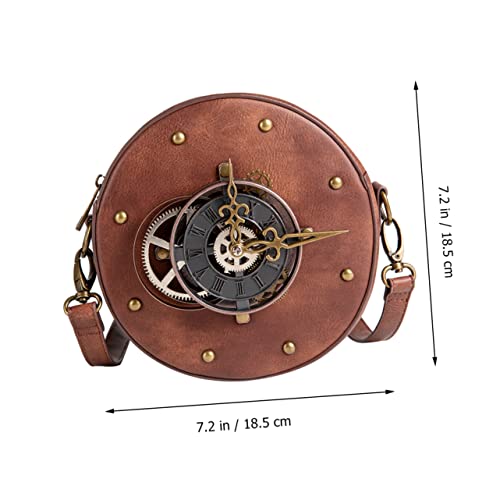 TEHAUX 1 Peça Bolsa Mensageiro De Ombro Bolsas Marrons Para Mochila De Corpo Cruzado Para Bolsa De C
