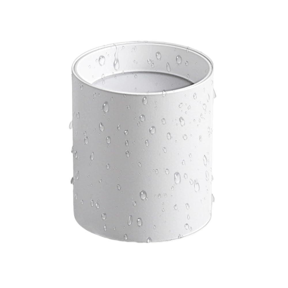 Faretti da incasso, faretti da soffitto, faretti da soffitto a LED, faretti cilindrici, lampada da bagno, alluminio bianco, faretti da soffitto direzionali da 3,15" for ingresso, veranda, bagno(3500k,