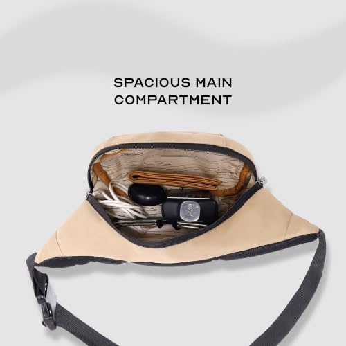 Image of Assembly Float Fanny, 3-Way Convertible Waist Bag, 5 Liters, Beige