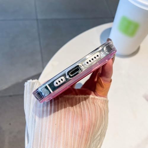 Étui portefeuille transparent pour iPhone 16 Plus en silicone souple vert fluo