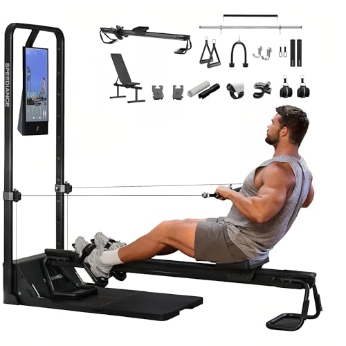 Image of Speediance Smart Home Gym, Multi-Functional Gym Machine for Full Body Strength Training, All-in-one Gym Equipment, Digital Weight System, Workout Station, Squat Rack, Gym Monster 2