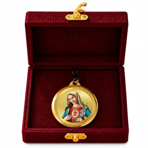 Image of DIVINITI 24K Gold Plated Double-Sided Religious Pendant with Premium Gift Box, Spiritual Locket for Men & Women, Devotional Jewellery for Gifting & Everyday Wear