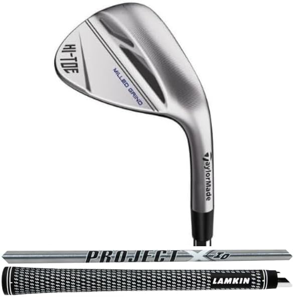 TaylorMade Hi Toe 3 Chrome 50*, 54* & 58* Wedge Set, Project X IO 6.0 110g