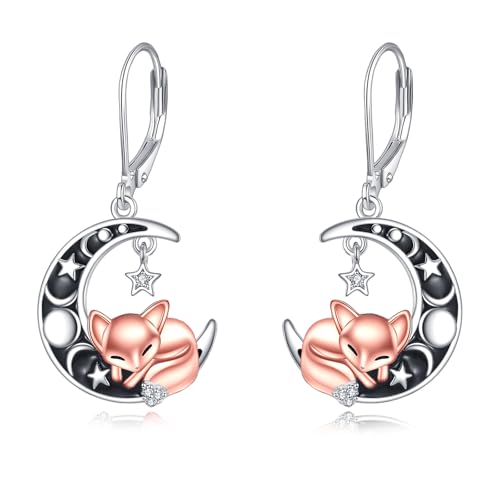 Boucles d'oreilles chien argent sterling 925 clous d'oreilles