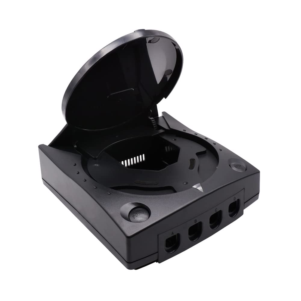 Hzxkqmil Replacement Shell for SEGA Dreamcast DC Retro Video Game Console, Plastic Housing Case Accessories for Dreamcast DC, Black - Sega Dreamcast - Very Good - Used Accessory