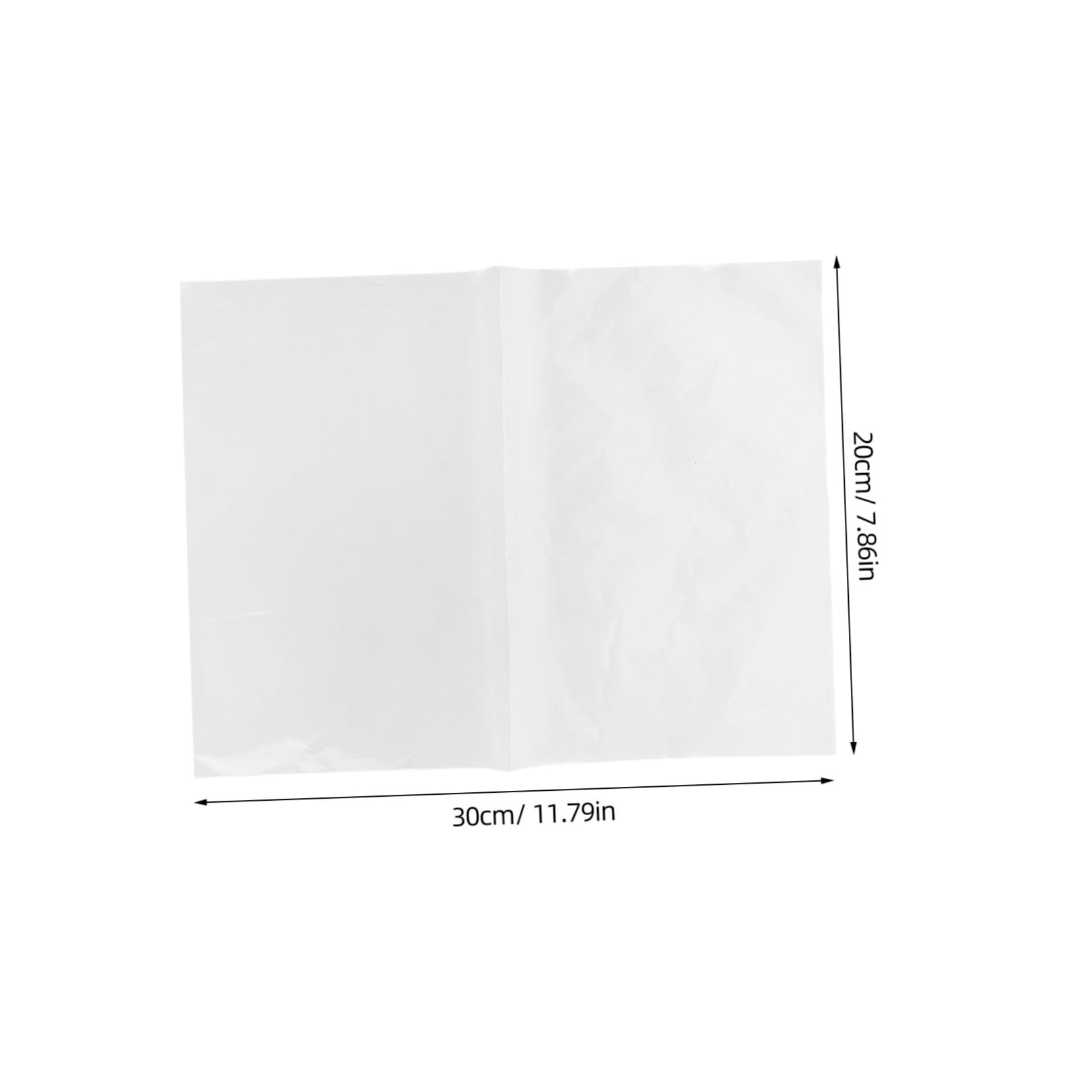 VICASKY Educational Science Lab Cellophane Sheets Semi-Permeable Membrane 20x30cm for Biology Classrooms