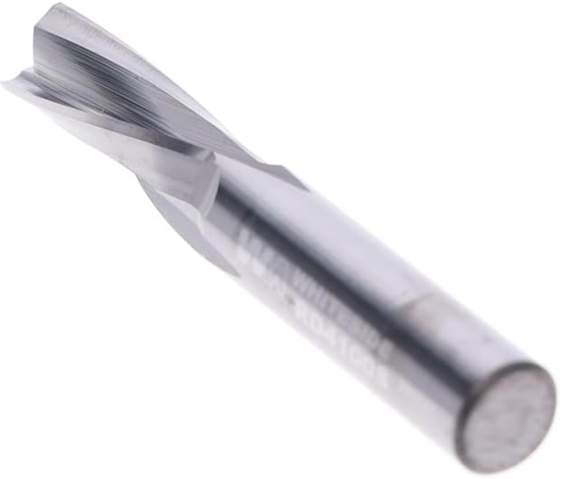 Whiteside Router Bits RD4100S Slow Spiral Bit with Down Cut Solid Carbide 3/8-Inch Cutting Diameter and 1-Inch Cutting Length