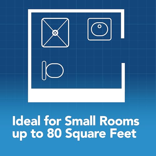 image for Broan-NuTone Bathroom Exhaust Fan with Light, LED, Easy Install, 80 CF