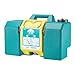 VEVOR Portable Eye Wash Station 8 Gal, OSHA-Approved Eyewash Station Wall-Mounted/On Flat Surface, Emergency Eye Wash Unit with 2 Sprays, First Aid Eyewash Units for Schools, Labs, Factories, Green