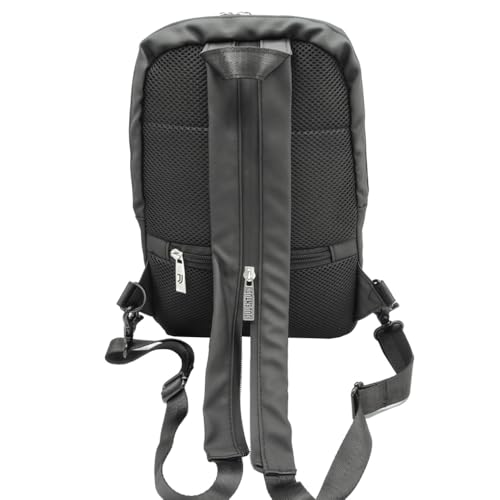 JUVENTUS 133459 Juve, Bolso Travel monohombro/Mochila Unisex Adulto, Negro, M