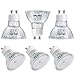 DiCUNO Ampoule LED GU10 7W, 700LM, Blanc chaud 2700K, équivalent 70W lampe halogène, Ampoule LED Spot Culot GU10, Non-dimmable, 100-240V, 120° Larges Faisceaux, Lot de 6