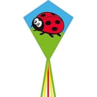 Algopix Similar Product 11 - HQ Kites Eddy Ladybug 28"Diamond Kite