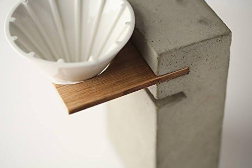 [ bi.du.haev ] biduhaev"BASI Coffee Stand" Hot Brew Coffee Dripper/Maker, Extrusive Rock/Concrete