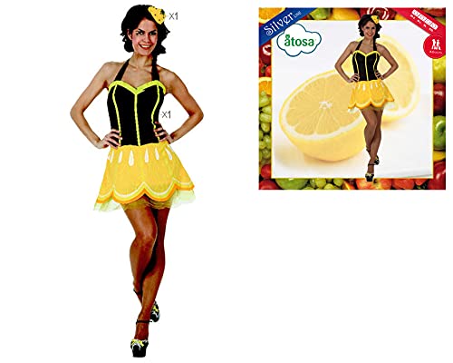 Atosa 10515 Costume Donna, Limone t-2 (m/l)
