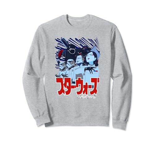 Sweat Star Wars Visions Imperial Soldiers Line Up imprimé graphique