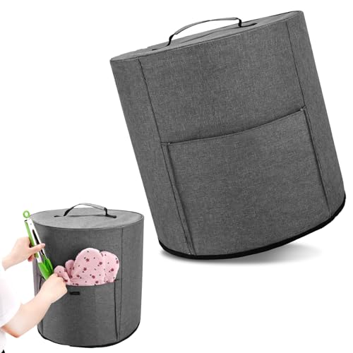 Cubierta para olla a presión: cubierta de polvo duradera con asa y bolsa para el hogar y la cocina | Fácil de transportar y usar, regalos para amigos de la familia colegas
