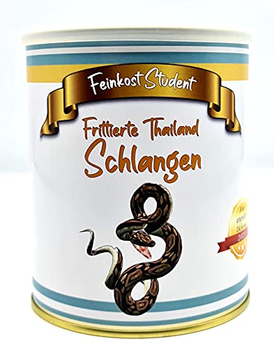 Frittierte Thailand Schlangen aus der Dose, Scherzarktikel, Lustige Geschenkidee, Party-Brüller, Spaßgeschenk , Halloween, Geburtstagsgeschenk Cover