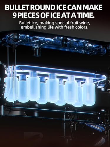 Machine à glaçons de comptoir 1,2 L compacte et portable pour maison