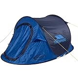 Trespass 2 Man Pop Up Tent Waterproof 2 Person Tent Taped Seams 245x145x100cm For Camping Hiking Festival with Carry Bag Swift - Image 6