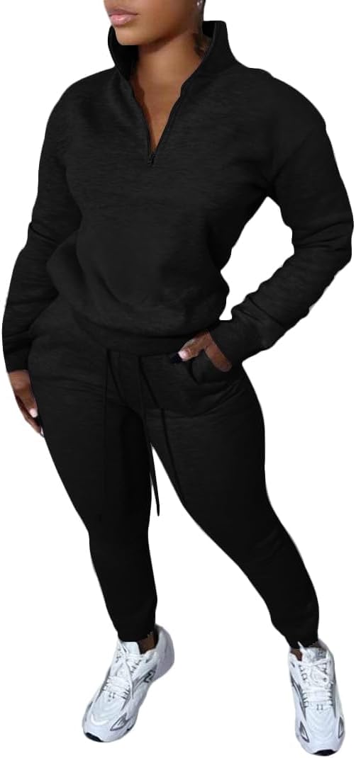 Nimsruc 2 Piece Outfits for Women Casual Pullover Sweatsuits Tracksuits