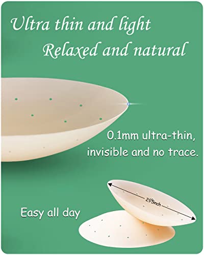 Mslo Breathable Silicone Nipple Covers Breast Petals Nipple Pasty Pasties Breast Pads Boob Sticky Invisible Bra Ultra Thin Reusable Adhesive Washable For Women 4Pcs #TOP1