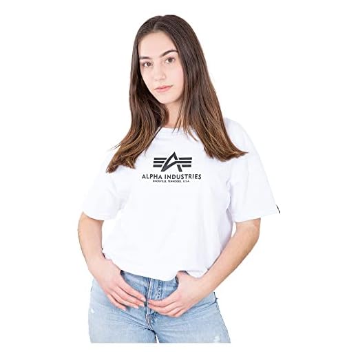 ALPHA INDUSTRIES Damer Basic Boxy T Wmn tröja