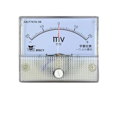 Instalación de voltímetro 85C1 para proyectos de electrónica