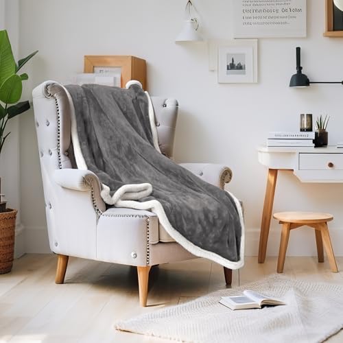 YUSTAL Electric Heated Throw Blanket 50x60 Inch - Super Soft