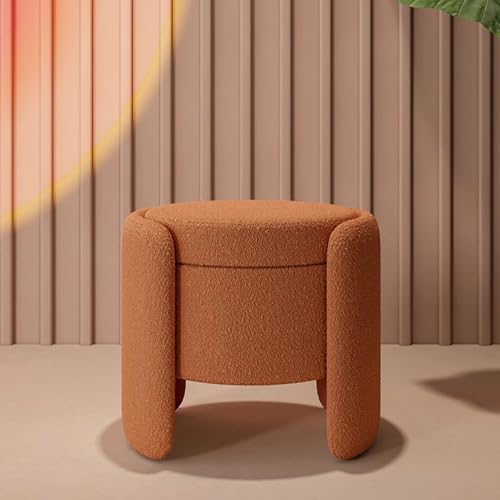 Banc de lit en velours avec coffre de rangement ottoman pour salon