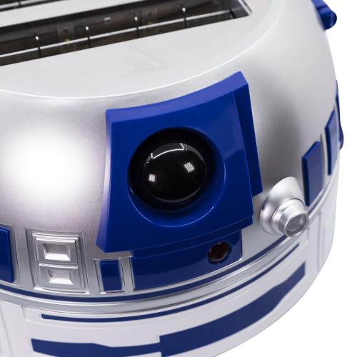 Uncanny Brands Star Wars R2D2 Deluxe Toaster - Lights-Up and Makes Sounds Like Artoo by Uncanny Brands - Image 5