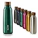 Blumtal Botella Agua Acero Inoxidable - Botella Témica 500ml sin BPA, Termo con Doble Aislamiento para 8 Horas de Bebidas Calientes y 24 Horas de Bebidas Frías, Botella Reutilizable, Verde