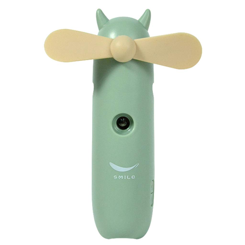 Petit ventilateur portable humidificateur mignon pour bureau et outdoor