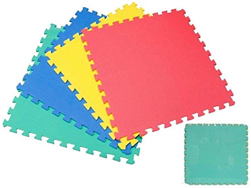 Rama- PUZZLE EVA 4 PIEZAS 60X60X4 CM, Multicolor (79029)