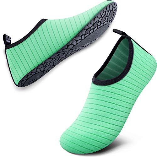 Image of SIMARI Water Shoes for Women Men Swim Aqua Socks Beach Pool Essentials Barefoot Surf River Boat Kayak Sea Yoga Sand Exercise Sport Accessories Breathable Quick-Dry Adult Youth Kid Size SWS001