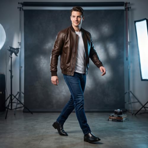 Cuir Varsity Lambskin Bomber